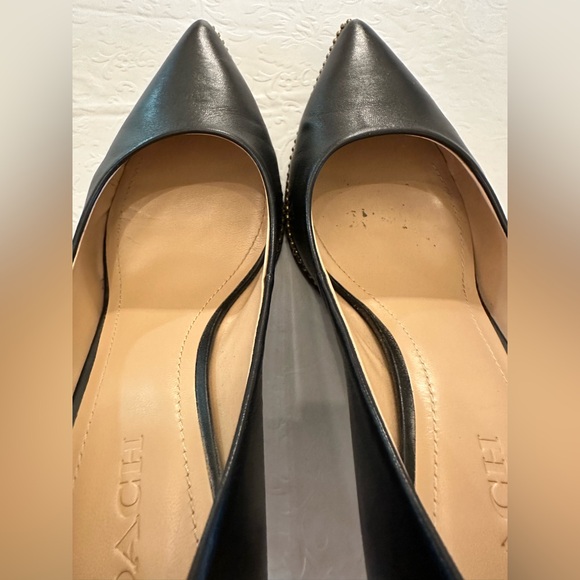 Coach Waverly Black Heels - Picture 4 of 6